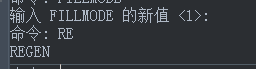 CAD中pl多段線修改線寬卻變成空心的怎么辦？