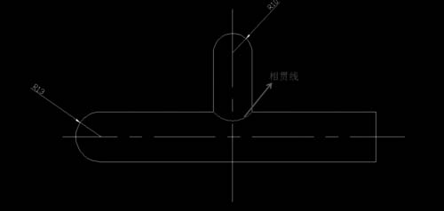 CAD如何畫(huà)相貫線(xiàn)